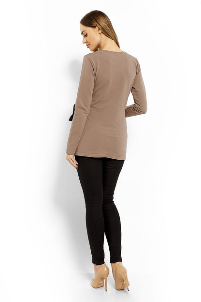  Maternity blouse model 113241 PeeKaBoo 