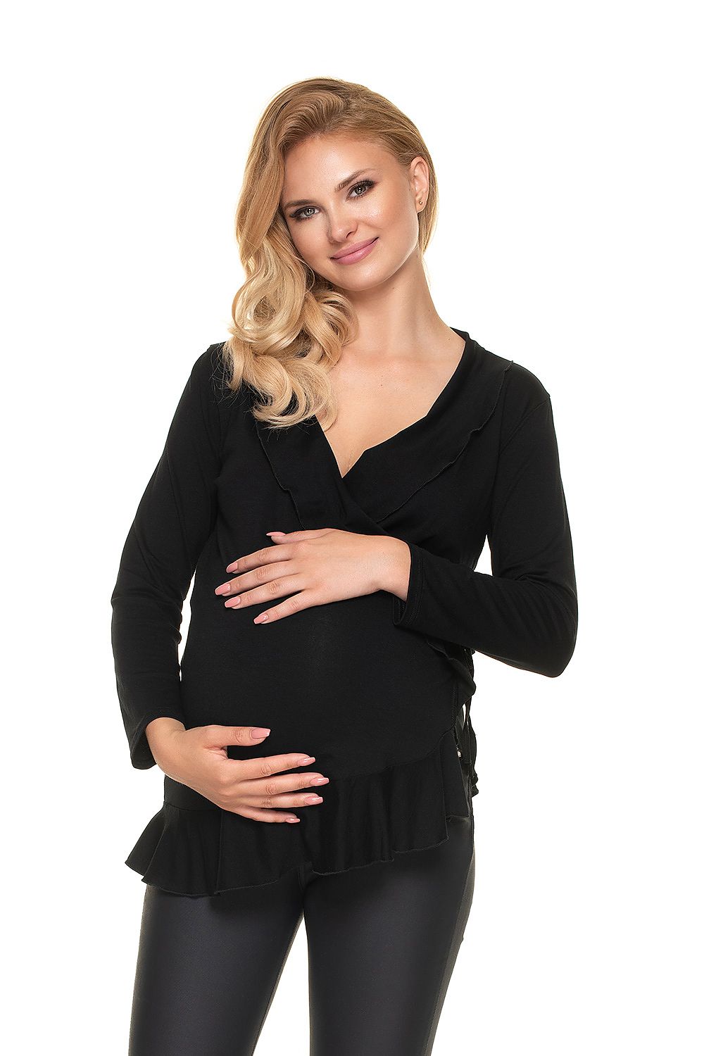  Maternity blouse model 157821 PeeKaBoo 