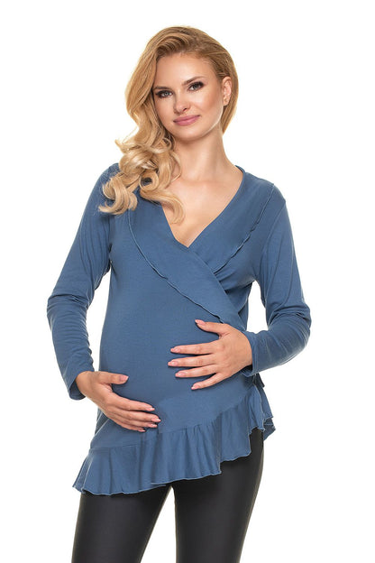  Maternity blouse model 157823 PeeKaBoo 